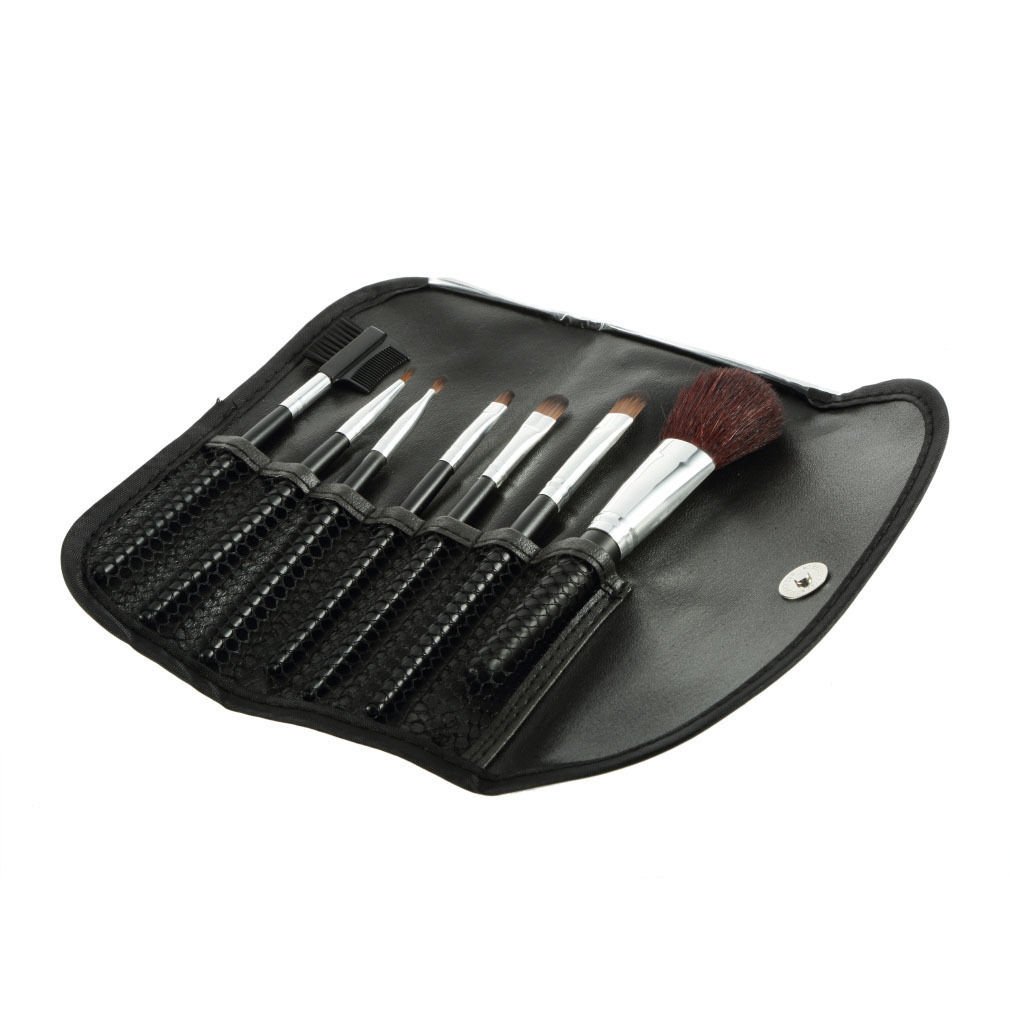 7 pcs Professional Cosmetic Makeup Brush Brushes Set for Face/Eye/Lip PMU5