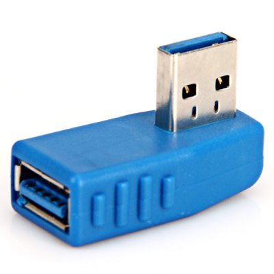 USB3.0 AM to AF Adapter Right Angle