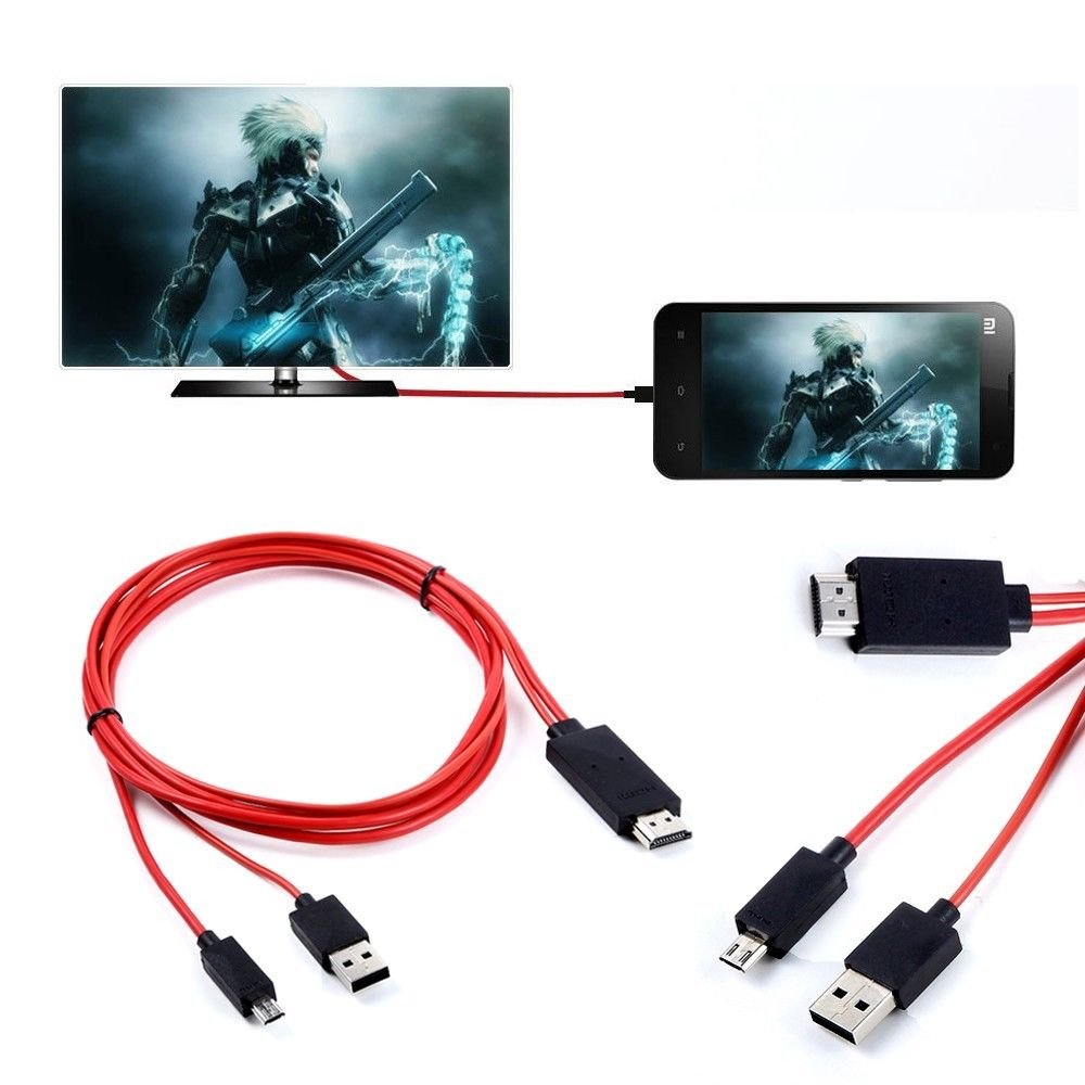 MHL micro USB 1080P HDMI HDTV AV TV Cable Adapter For Samsung Galaxy S5 Note SA3