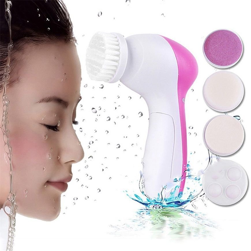 Deep Clean 5 in 1 Electric Facial Cleaner Skin Care VW1