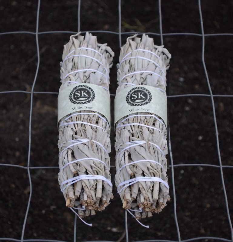 White Sage 1 Large Smudge Stick VW1