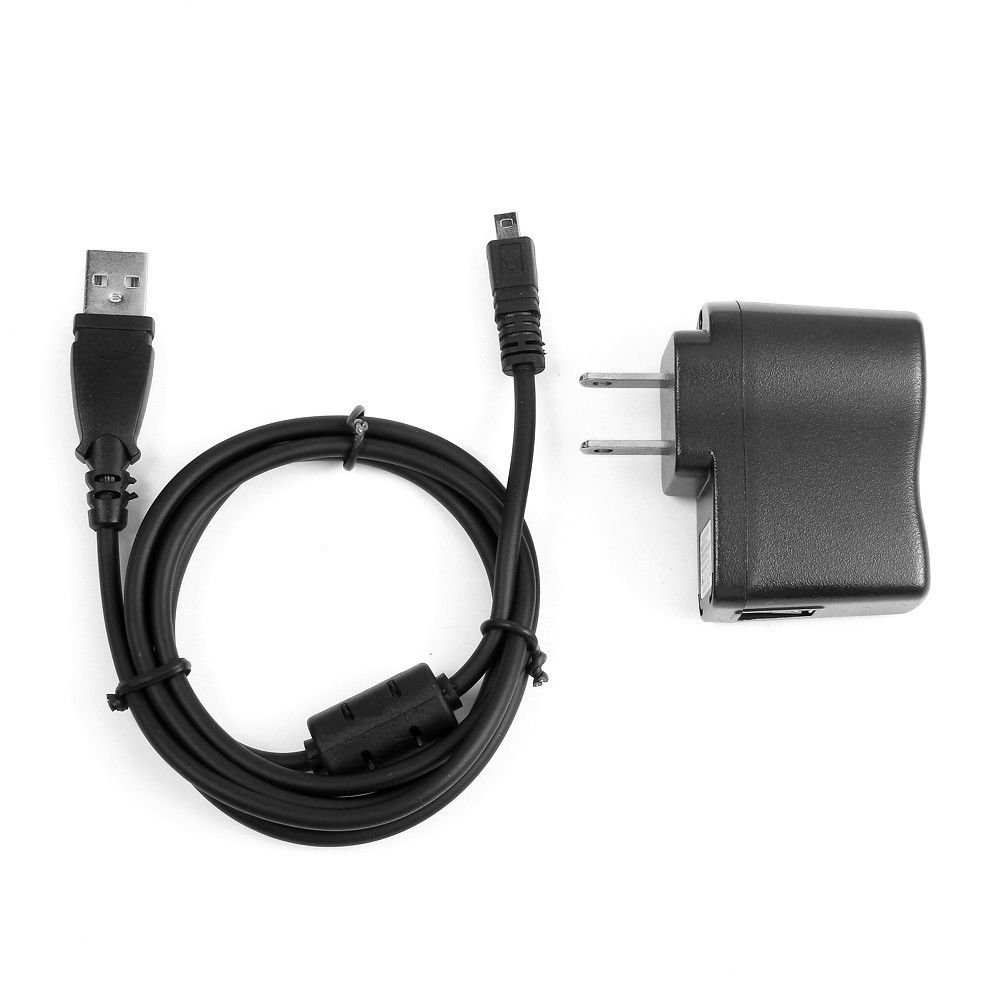 USB AC/DC Power Adapter Camera Battery Charger + PC Cord For Nikon Coolpix S3500 V1