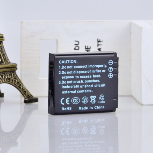 DSTE CGA-S005E DMW-BCC12 Battery for Panasonic DMC-LX3 FX9 DMC-FX8GN Camera VW2
