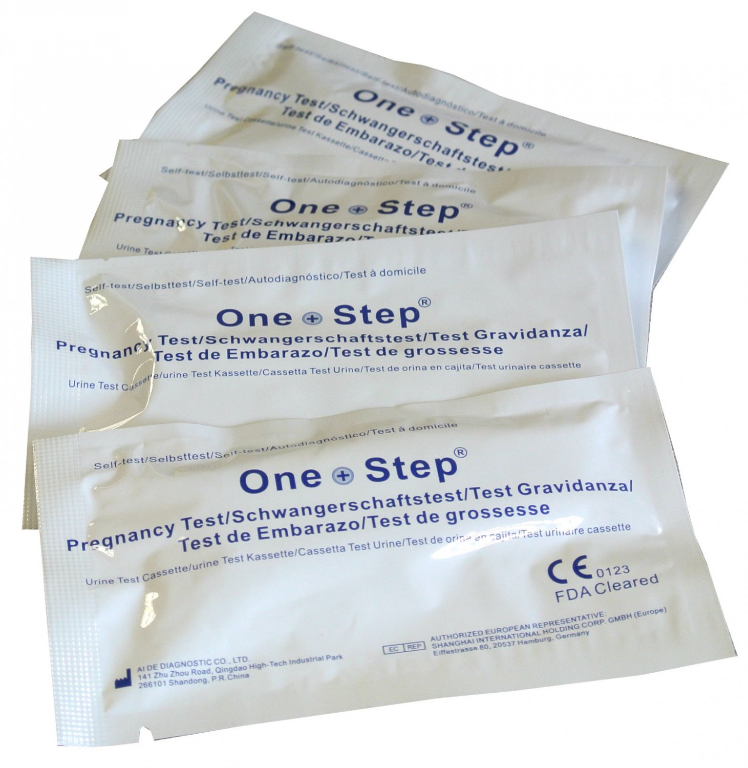 One Step® 5 x PROFESSIONAL PREGNANCY DEVICE CASSETTE TESTS CR1
