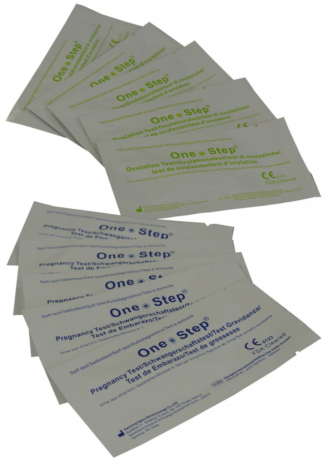 One Step® 30 Ovulation - Fertility Tests + 5 Pregnancy Urine Testing Kits KS1