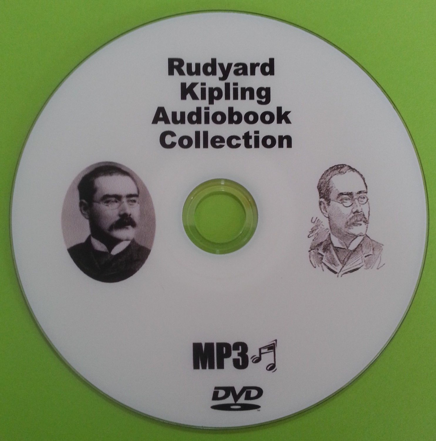 Rudyard Kipling MP3 Audio Book Collection On DVD Jungle Book, Just So Stories HG5