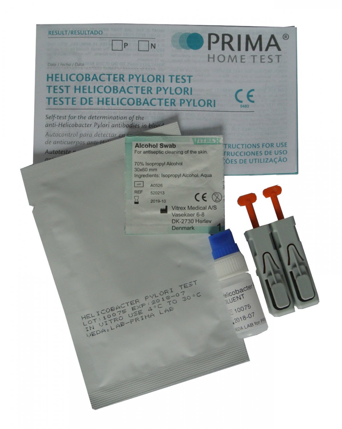 Helicobacter H Pylori - Stomach Ulcer Test Kit CR