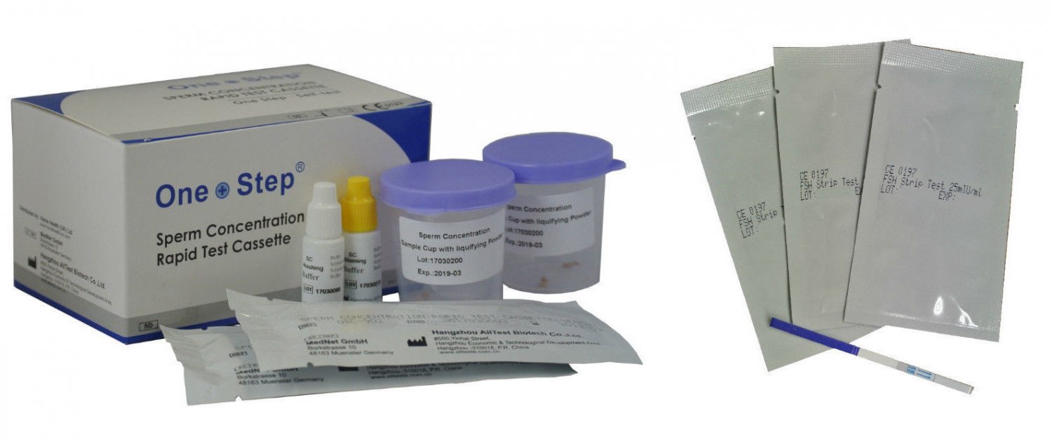 2 X One Step® Male Fertility - Active Sperm Test CR