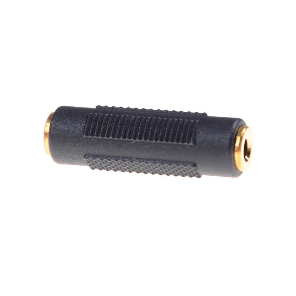 Stereo 3.5mm Aux Female to Female 1/8" F/F Jack Audio Coupler Adapter Converter