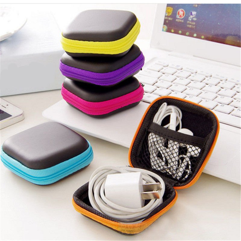 Waterproof Carrying Hard Case Box Headset Earphone Earbud Storage Pouch Bag