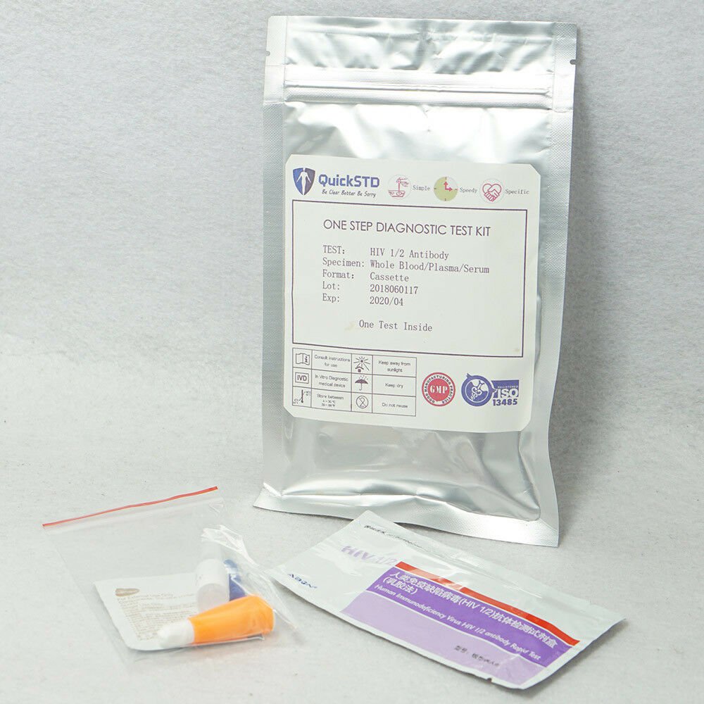 2X HIV 1/2 (Aids) STD Screen Kit