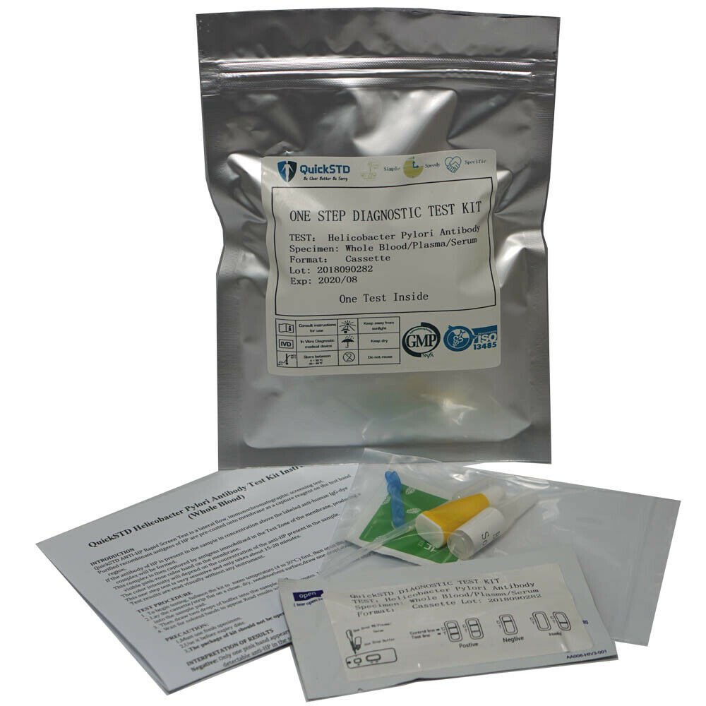Helicobacter Pylori Antibody Test Kit test at home