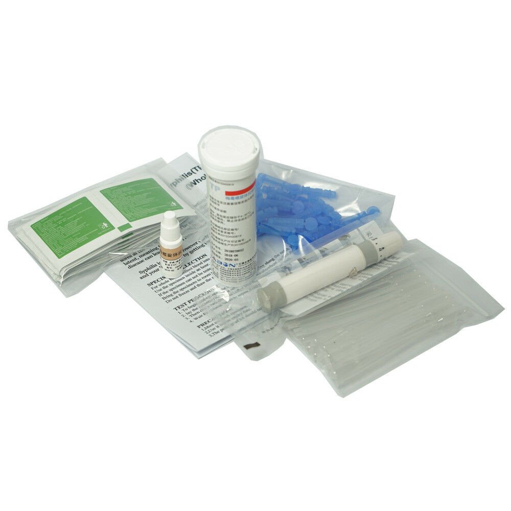 25X Quick STD Syphilis (TP) Test Strip Kits