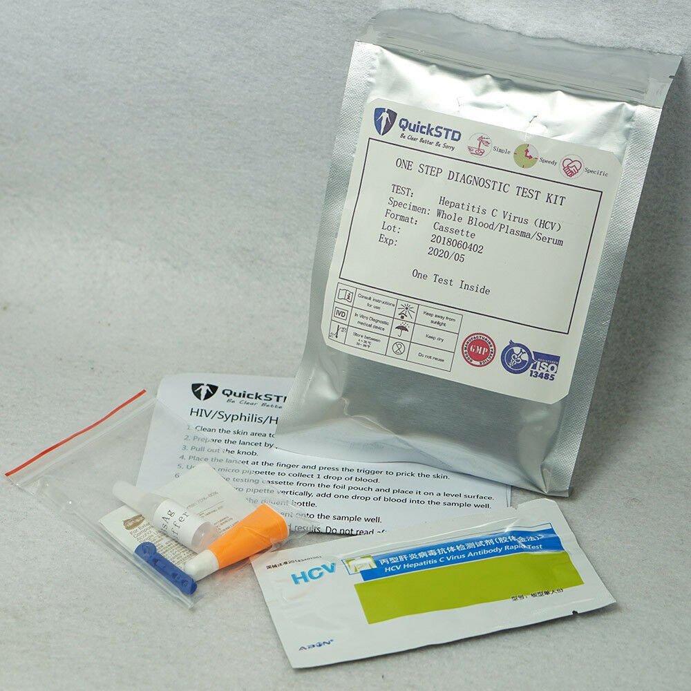 Syphilis and Hepatitis C Combo Test kit