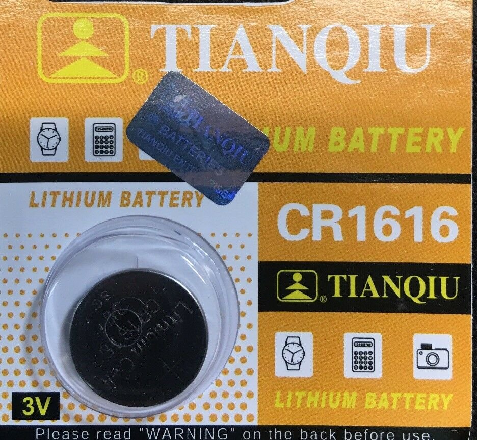 CR 1616 Tianqui BR1616 ECR1616 5021LC Lithium