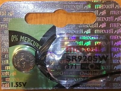 Maxell 371 -1 Battery SR920SW SR920W