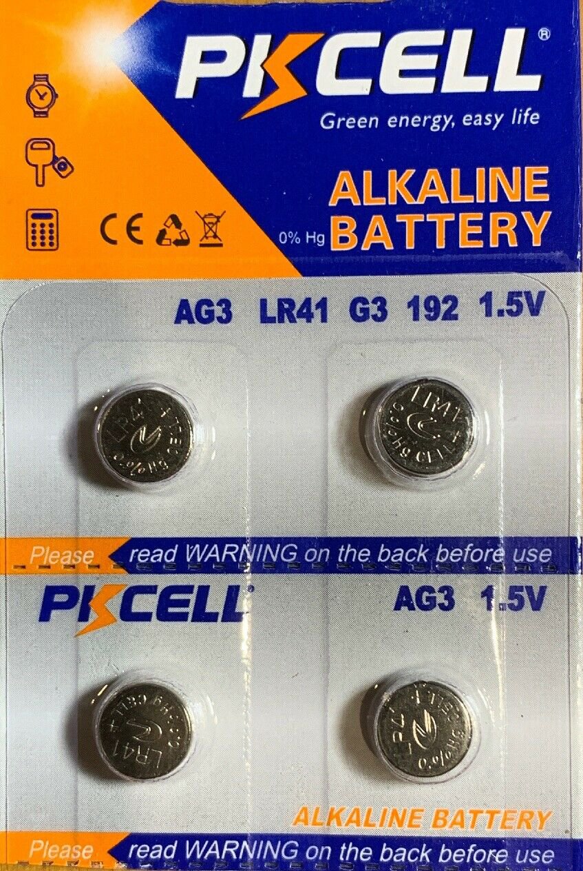 2 Ag3 4 Qt Pkcell 384 392 Lr41 Sr41 Battery Batteries