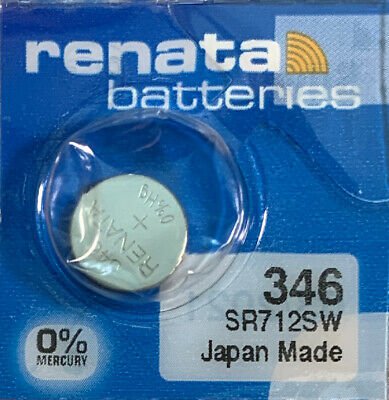 346 Renata SR712SW 1 Battery