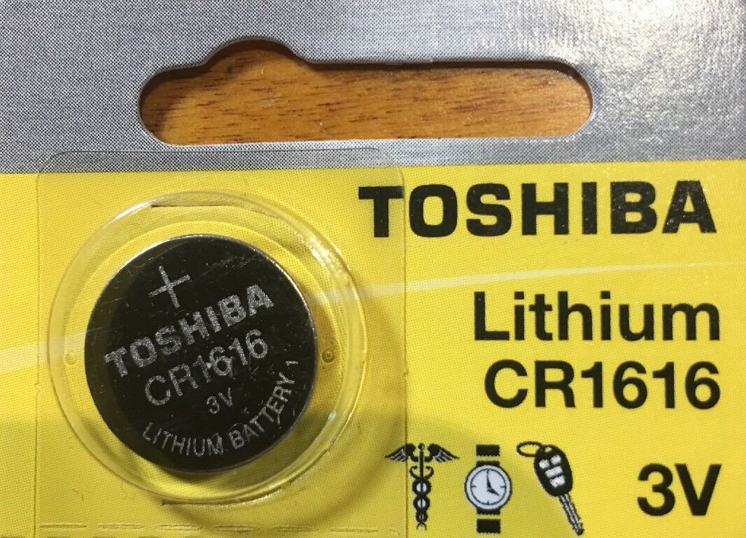 Toshiba 1616 CR1616 BR1616 ECR1616 5021LC Lithium Battery Qt.1