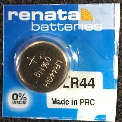 1- Renata LR44Battery, Alkaline A76 357 AG13