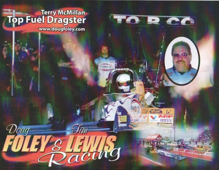 2007 NHRA TF Handout Terry McMillan