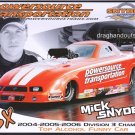 2008 NHRA AFC Handout Mick Snyder