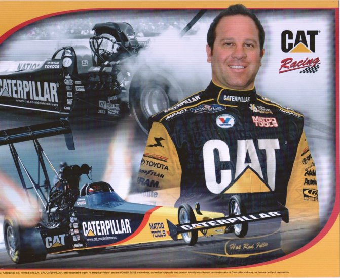 2008 NHRA TF Handout Hot Rod Fuller (Gainesville)