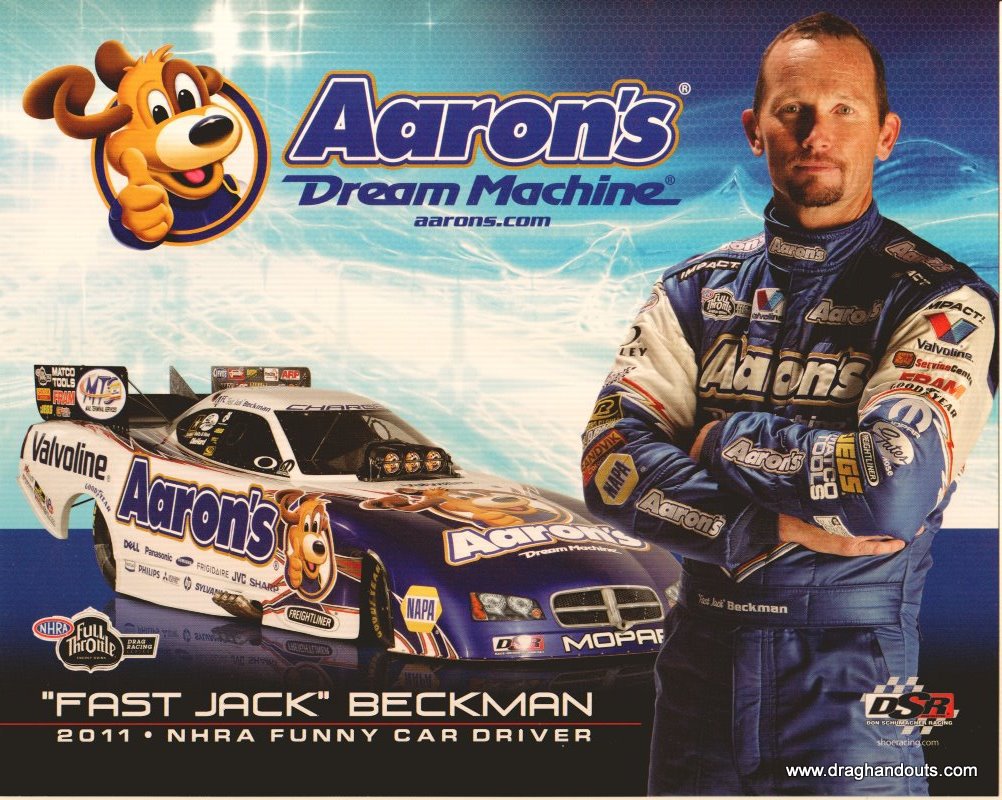 2011 NHRA FC Handout Jack Beckman (version #2) Aaron's