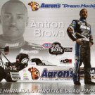 2012 NHRA TF Handout Antron Brown (Aaron's)
