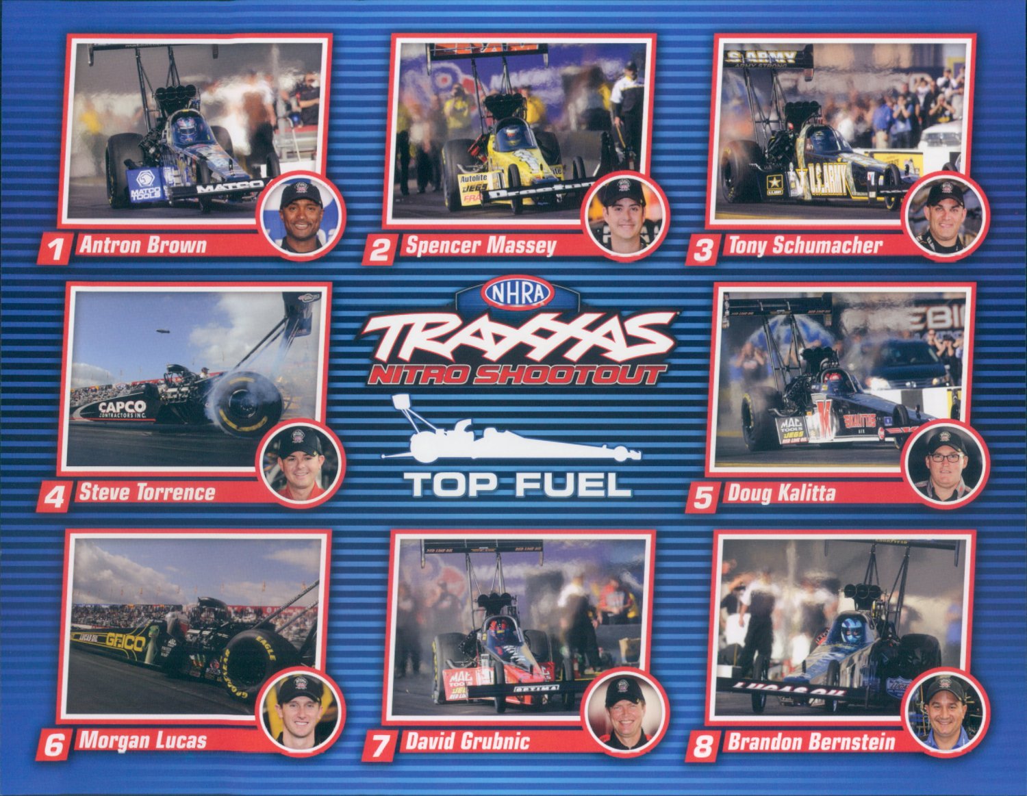 2012 NHRA TF Handout Traxxas Shootout