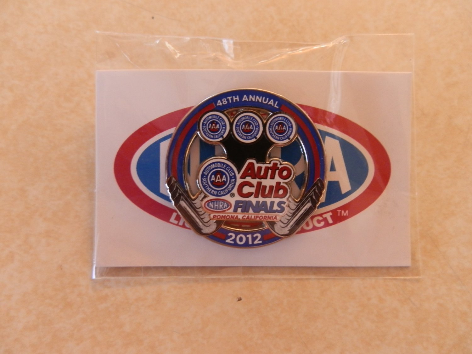 2012 NHRA Event Pin Pomona Finals