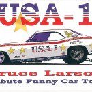 2013 NHRA Nostalgia FC Handout Bruce Larson USA 1 (version #1)
