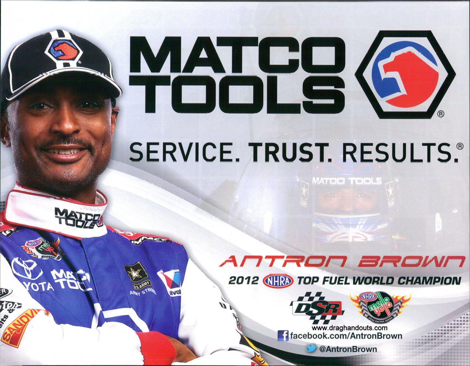 2014 NHRA TF Handout Antron Brown