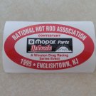 1995 NHRA Contestant Decal Englishtown