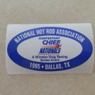 1995 NHRA Contestant Decal Dallas
