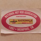 1997 NHRA Contestant Decal Memphis