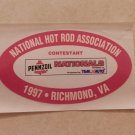 1997 NHRA Contestant Decal Richmond