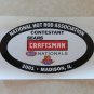 2001 NHRA Contestant Decal Madison