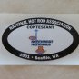 2001 NHRA Contestant Decal Seattle