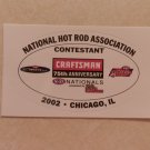 2002 NHRA Contestant Decal Chicago 2