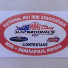2006 NHRA Contestant Decal Indy