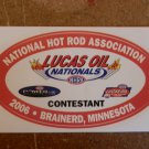 2006 NHRA Contestant Decal Brainerd