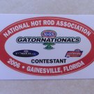 2006 NHRA Contestant Decal Gainesville
