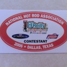 2006 NHRA Contestant Decal Dallas