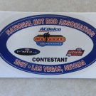2007 NHRA Contestant Decal Las Vegas Fall Race