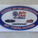 2007 NHRA Contestant Decal Pomona Finals