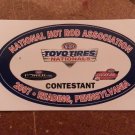 2007 NHRA Contestant Decal Reading