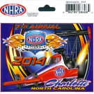 2014 NHRA Event Decal Charlotte