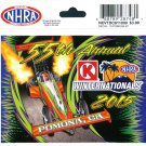 2015 NHRA Event Decal Pomona Winternationals