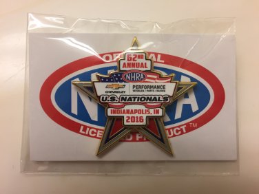 2016 NHRA Event Pin Indy (version #2)